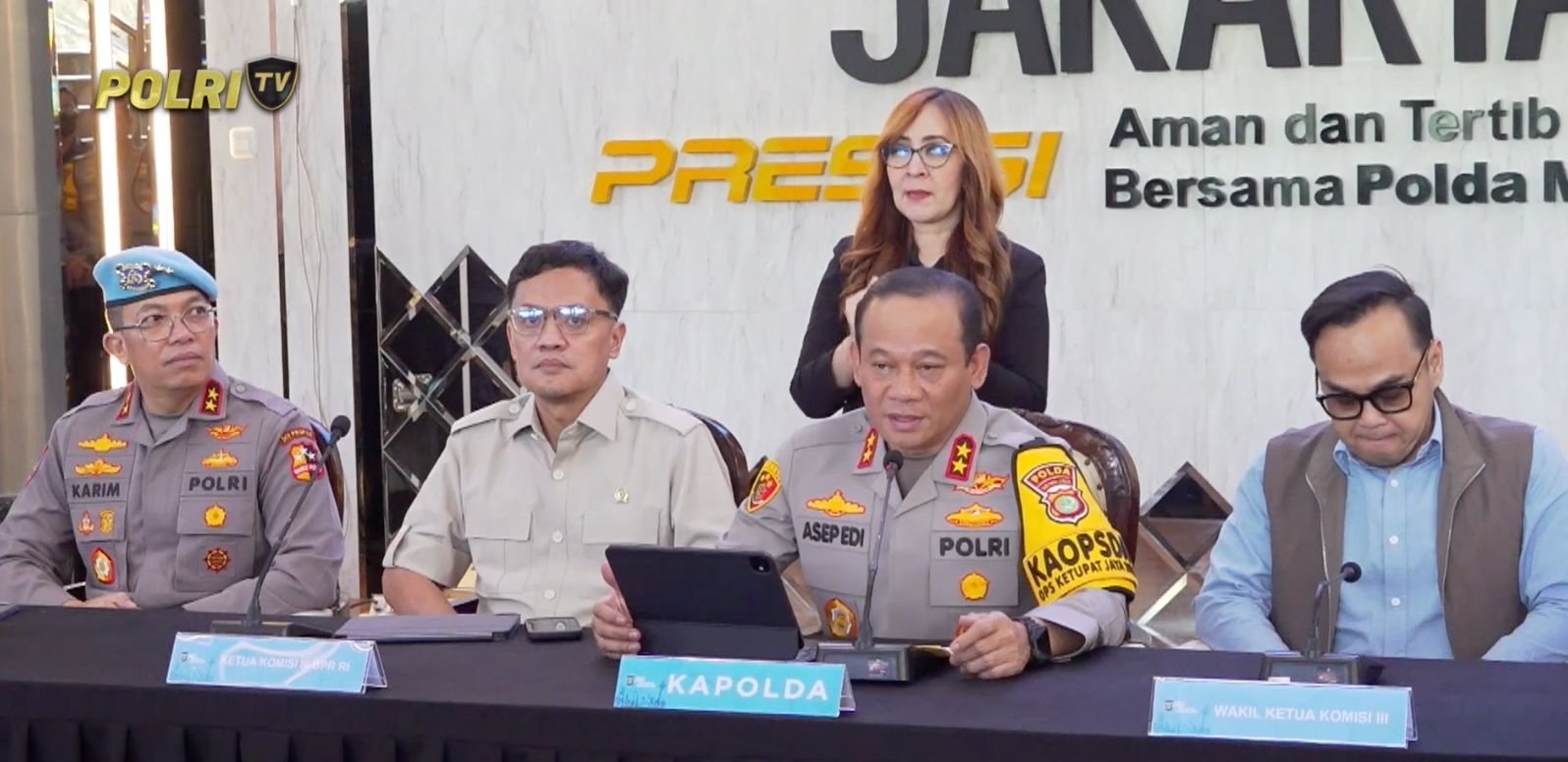 Polda Metro Umumkan Pelaku Penyiraman Air Keras ke Andrie Yunus